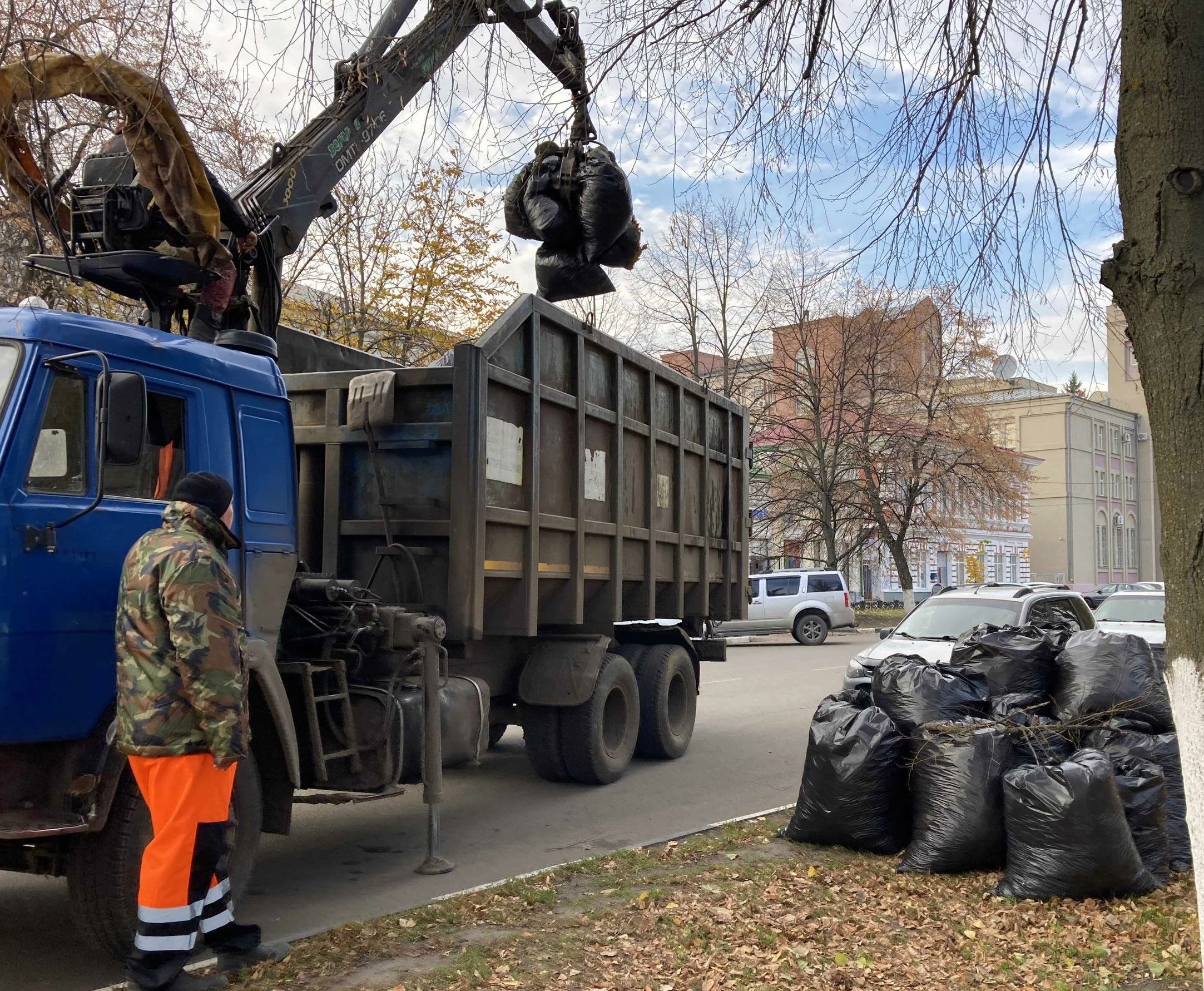 Осенний месячник по благоустройству.
