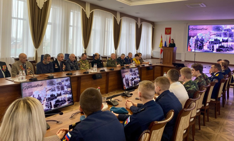 Встреча с ветеранами Афганистана. Встреча с ветеранами Афганистана.